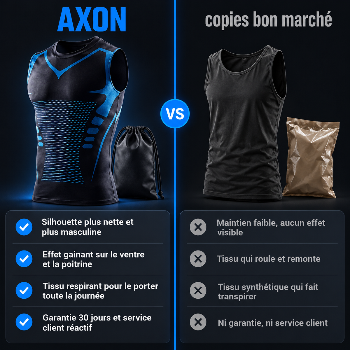 Axon – Débardeur gainant