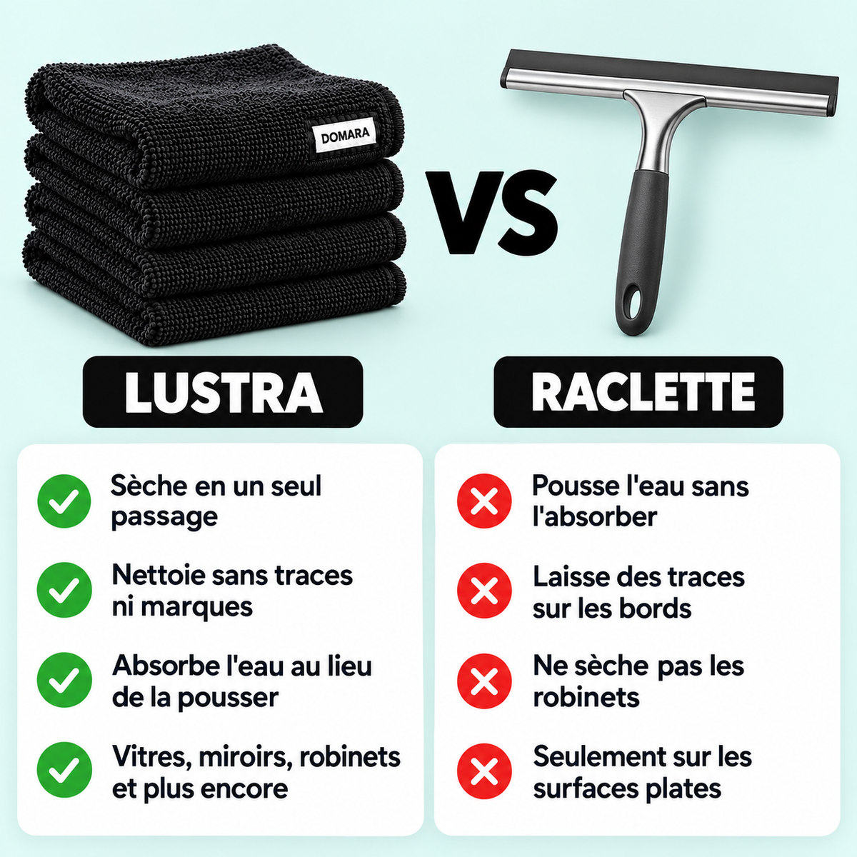 Lustra contre la raclette