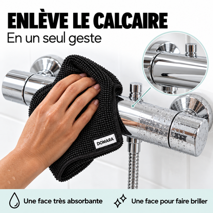 Enlève le calcaire du robinet en un seul geste
