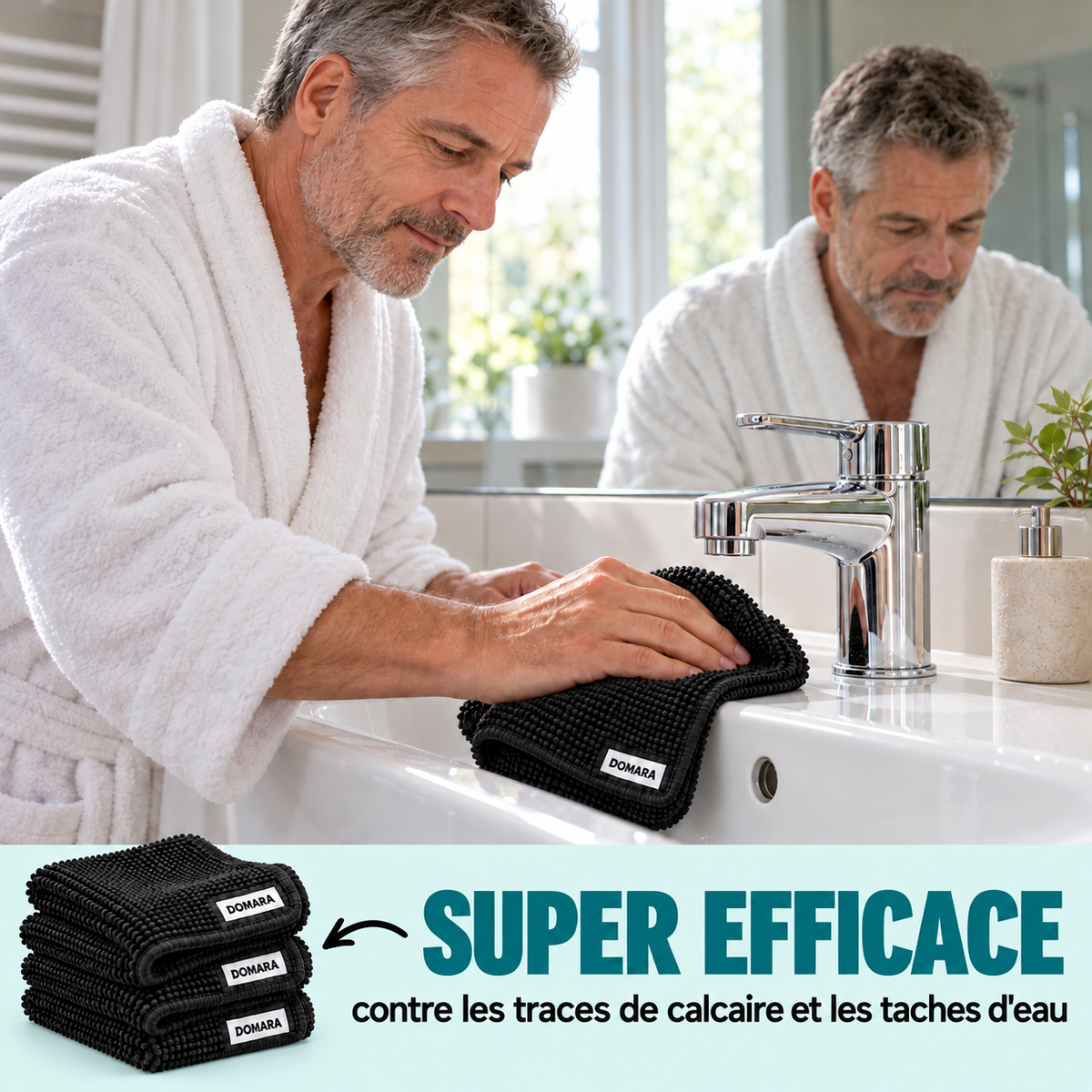 Super efficace contre les traces de calcaire