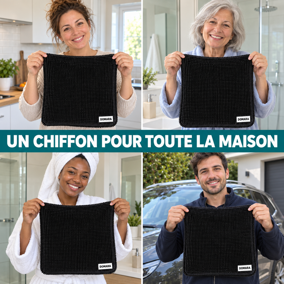 Un chiffon pour toute la maison